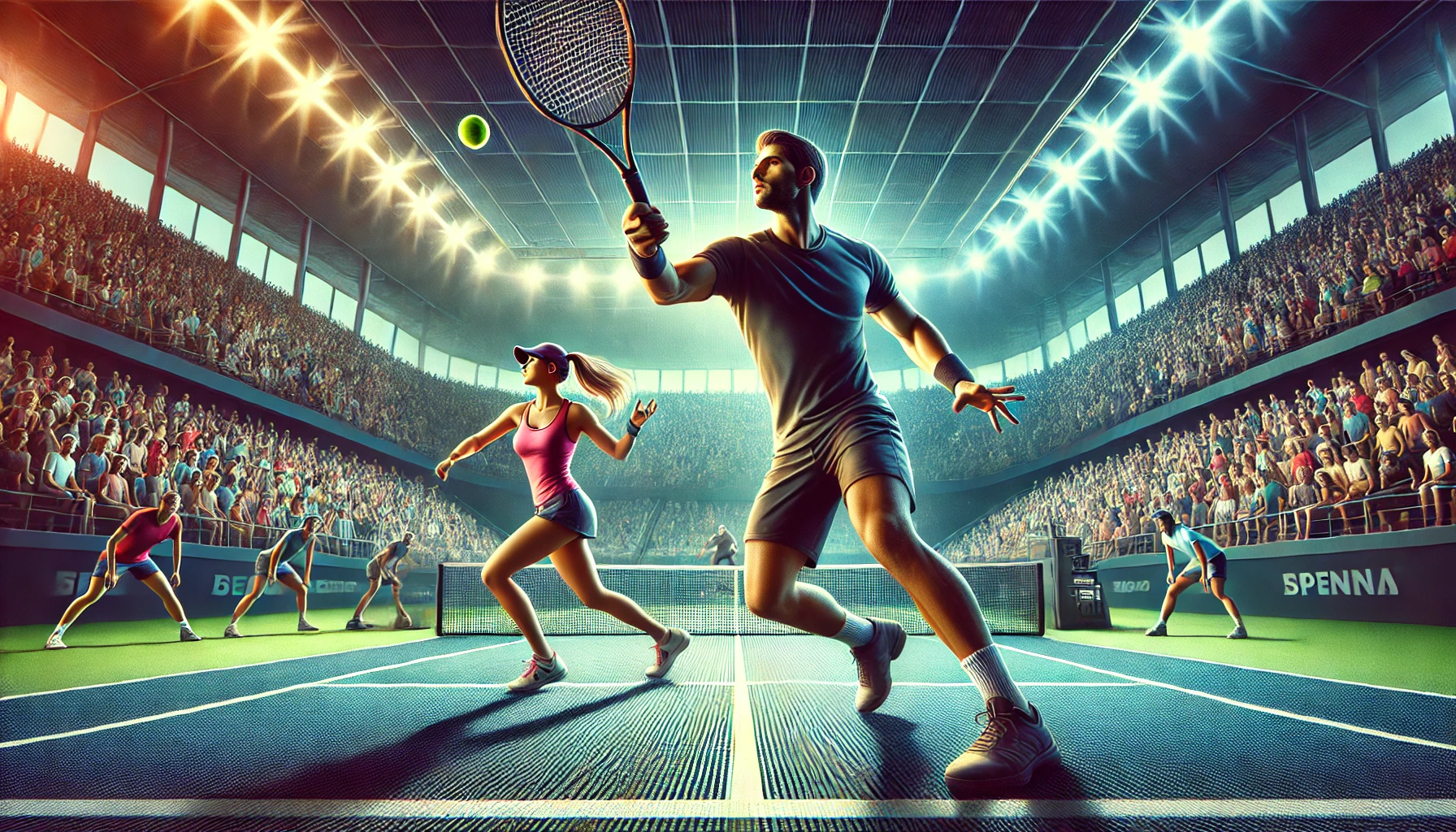 Speed, strategy and fantasy tennis - test your strength!